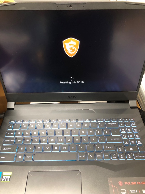 Photo 3 of MSI Pulse GL66 Gaming Laptop: 15.6" 144Hz FHD 1080p Display, Intel Core i7-11800H, NVIDIA GeForce RTX 3070, 16GB, 512GB SSD, Win10, Black (11UGK-001)
