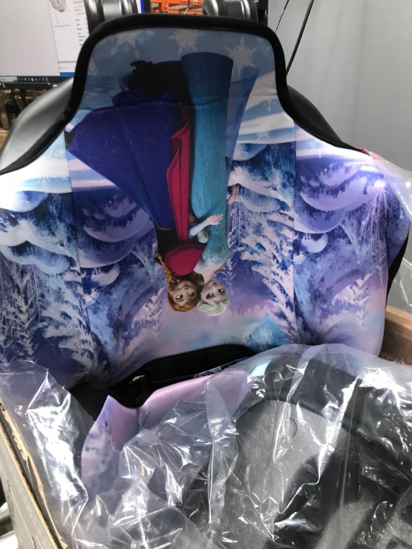 Photo 2 of KidsEmbrace High-Back Booster Car Seat, Disney Frozen Elsa and Anna
