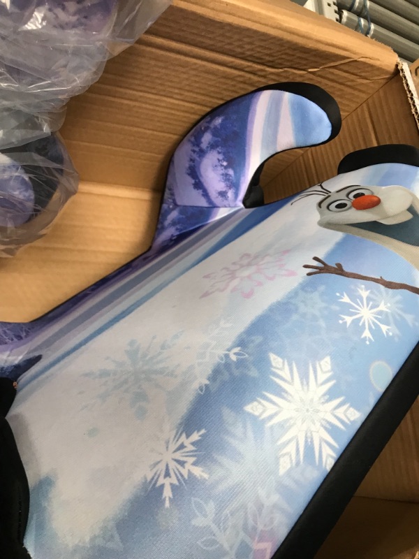 Photo 3 of KidsEmbrace High-Back Booster Car Seat, Disney Frozen Elsa and Anna
