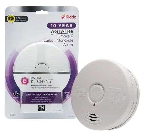 Photo 1 of 10-Year Worry Free Smoke & Carbon Monoxide Detector, Lithium Battery Powered with Photoelectric Sensor
