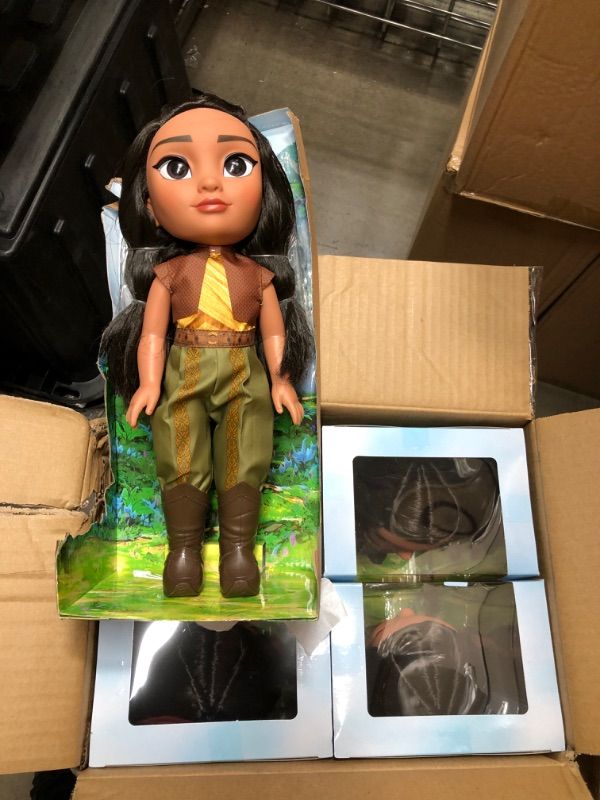 Photo 1 of 4 pack - Disney Raya and the Last Dragon Fashion Doll

