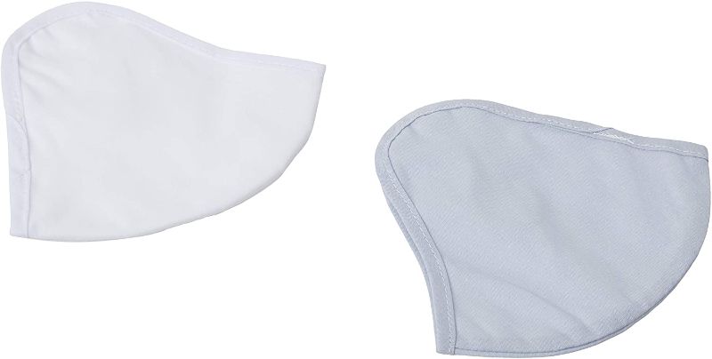 Photo 1 of 18CT Lanier Wellness Adult Reusable Face Covers (Pack of 2), Blue/White
