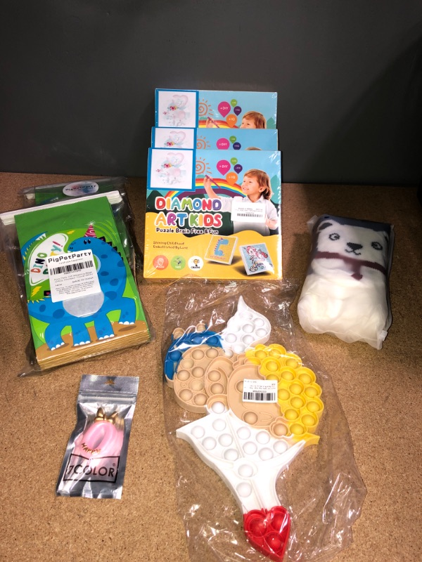 Photo 1 of *BUNDLE OF KIDS TOYS/BDAY BAGS/BDAY 0 CANDLE/GIFT SOCK/POPITS/