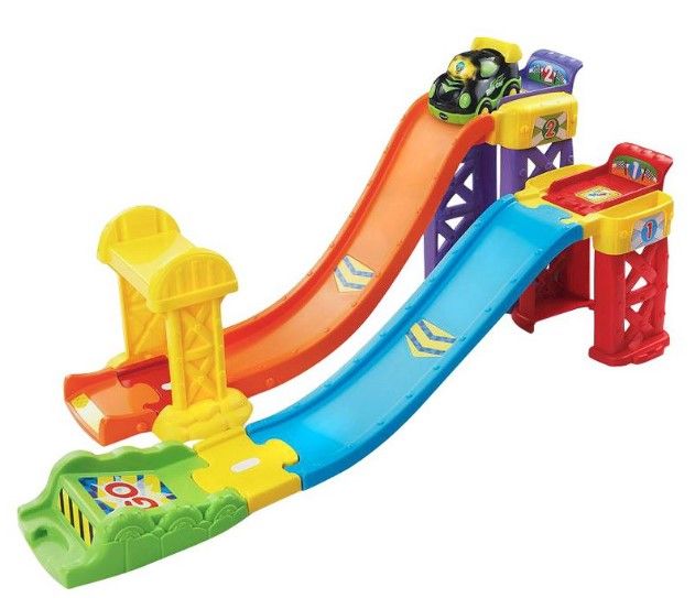 Photo 1 of 2 CT VTech Go! Go! Smart Wheels 3-in-1 Launch and Play Raceway

