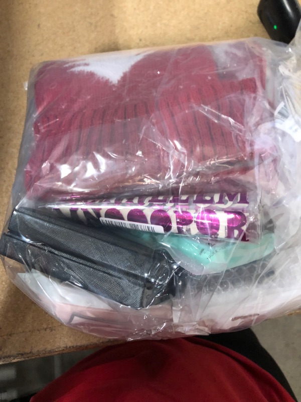 Photo 1 of **NOT REFUNDABLE** BUNDLE OF ASSORTED ITEMS (STICKERS, LIGHT, PHONE CASES ETC..)