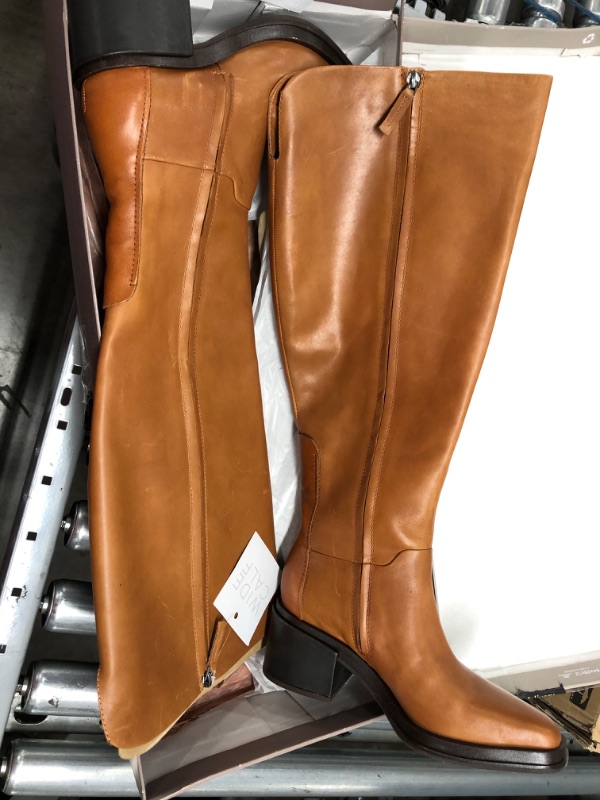 Photo 2 of Franco Sarto Women's Dorica Knee High Boot Cognac 8.5 