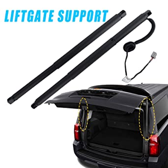 Photo 1 of 1 Pair Liftgate Power Lift Support (Left and Right) Compatible with 2015-2019 Chevy Tahoe, Suburban, GMC Yukon, Cadillac Escalade Replaces 84306929 23408748