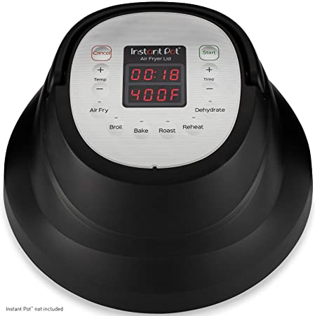 Photo 1 of *LID ONLY* Instant Pot Air Fryer Lid 6 in 1, No Pressure Cooking Functionality, 6 Qt, 1500 W,Black
