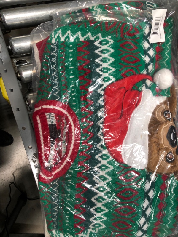 Photo 2 of Blizzard Bay Men's Ugly Christmas Sweater Sloths-XL 
