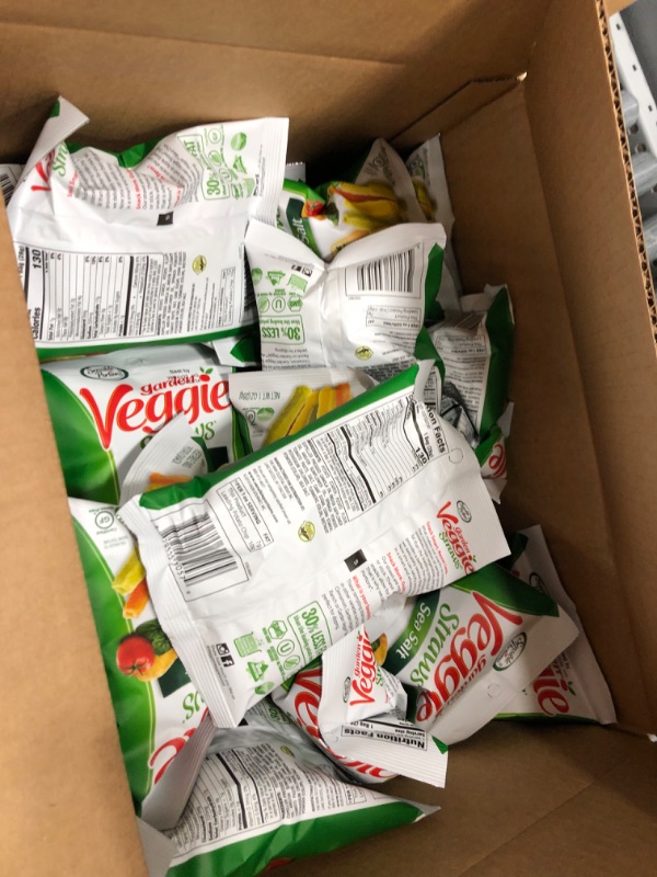 Photo 2 of **EXPIRES MAY29/2022** Sensible Portions Veggie Straws, Sea Salt, 1 Ounce (Pack of 24)
