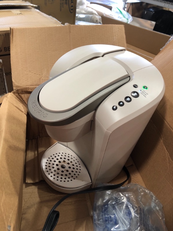 Photo 1 of ***PARTS ONLY*** Keurig K-Select Coffee Maker, Single Serve K-Cup Pod Coffee Brewer, With Strength Control and Hot Water On Demand, Sandstone
