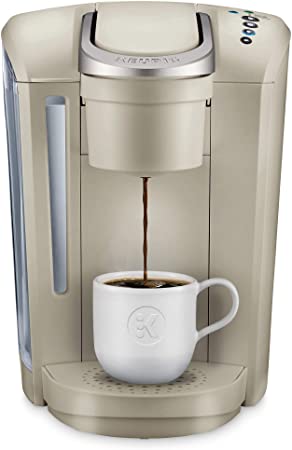 Photo 1 of ***PARTS ONLY*** Keurig K-Select Coffee Maker, Single Serve K-Cup Pod Coffee Brewer, With Strength Control and Hot Water On Demand, Sandstone
