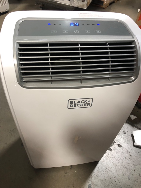 Photo 9 of Black+Decker BPACT08WT Portable Air Conditioner With Remote Control (5,000 BTU DOE) (8,000 BTU ASHRAE)
