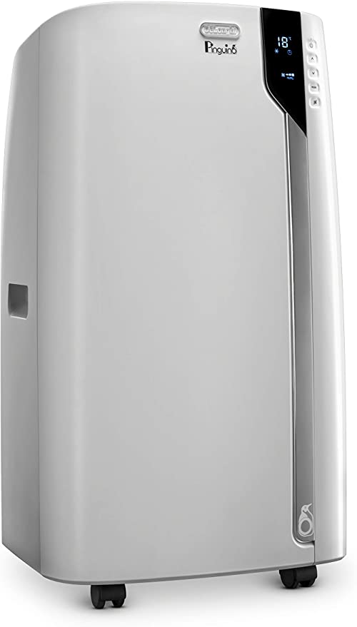 Photo 1 of ***PARTS ONLY*** De'Longhi 14000 BTU Portable Air Conditioner, Dehumidifier & Fan + Cool Surround Remote w/Built-in Temperature Control Sensor & Quiet Mode, 700 sq ft, XLarge Room, Pinguino 8600 BTU (DOE), White
