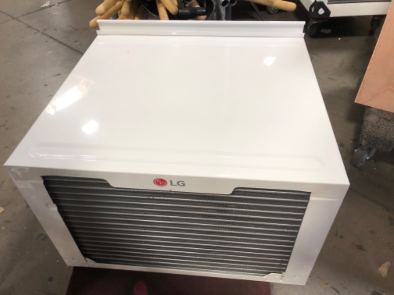 Photo 1 of LG Electronics 14,000 BTU 115-Volt Dual Inverter Smart Window Air Conditioner LW1522IVSM Cools 800 Sq. Ft. with Remote, Wi-Fi Enabled