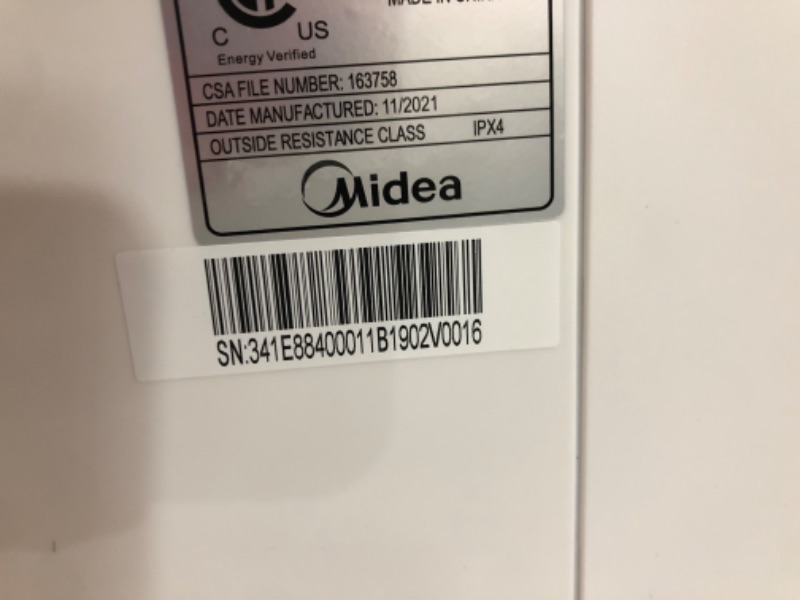 Photo 11 of Midea 8,000 BTU U-Shaped Inverter Window Air Conditioner WiFi, 9X Quieter, Over 35% Energy Savings ENERGY STAR MOST EFFICIENT