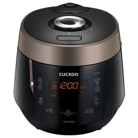 Photo 1 of Cuckoo CRP-P0609S 6 Cup Electric Pressure Rice Cooker Black - 120V
