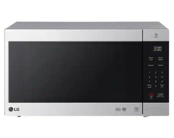 Photo 1 of LG Electronics - NeoChef 24 in. Width 2.0 cu.ft. Stainless Steel 1200-Watt Countertop Microwave