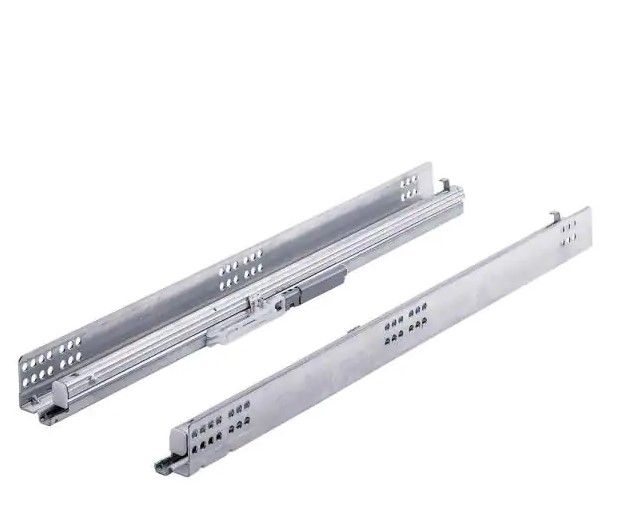 Photo 1 of 21 in. Full Extension Undermount Soft Close Drawer Slide Set 1-Pair (2 Pieces)
