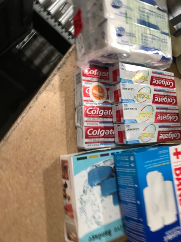 Photo 1 of ** NON-REFUNDABLE**   AMAZON GOOD BUNDLE DIAL HAND SOAP COLAGTE TOOTH PASTE AND GAUZE RAPS