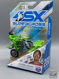 Photo 1 of 3 pack**SX Supercross Motorcycle Toy Deven Raper #447 Kawasaki 1st Edition 1:24 Diecast
