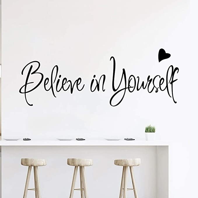 Photo 1 of ** SETS OF 2**
Inspirational Quotes Wall Decals - Believe in Yoursel - Believe in Yoursel
