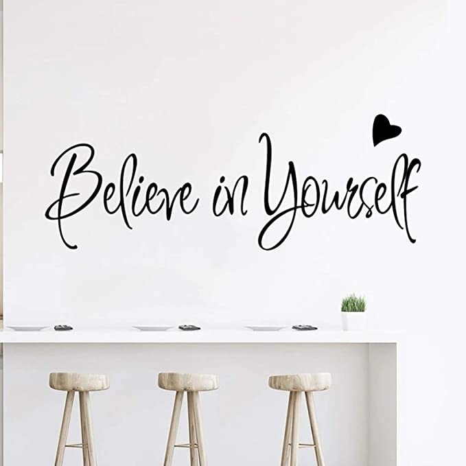Photo 1 of ** SETS OF 2 **
Inspirational Quotes Wall Decals - Believe in Yoursel - Believe in Yoursel
