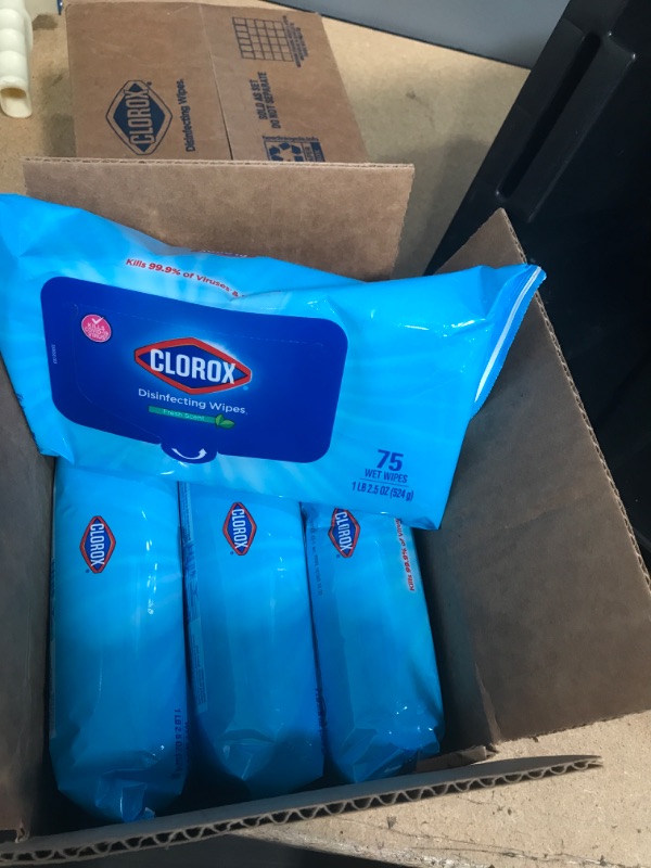 Photo 3 of ** SETS OF 7**
Clorox Disinfecting Wipes, Fresh Scent - 75 Wipes 
