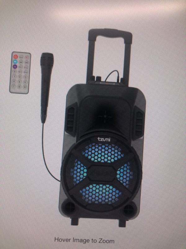Photo 1 of Tzumi Megabass LED Jobsite Speaker
