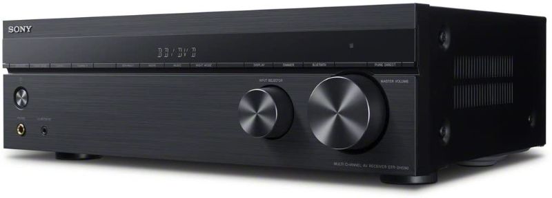 Photo 1 of Sony STRDH590 5.2 Channel Surround Sound Home Theater Receiver: 4K HDR AV Receiver with Bluetooth,Black
