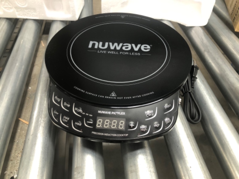 Photo 1 of PIC FLEX Precision Induction Cooktop 1300 Watts with Precision Temperature Control; Fast and Efficient; Quick Heat-Up; Hot Pot CookTop(PIC Flex)
