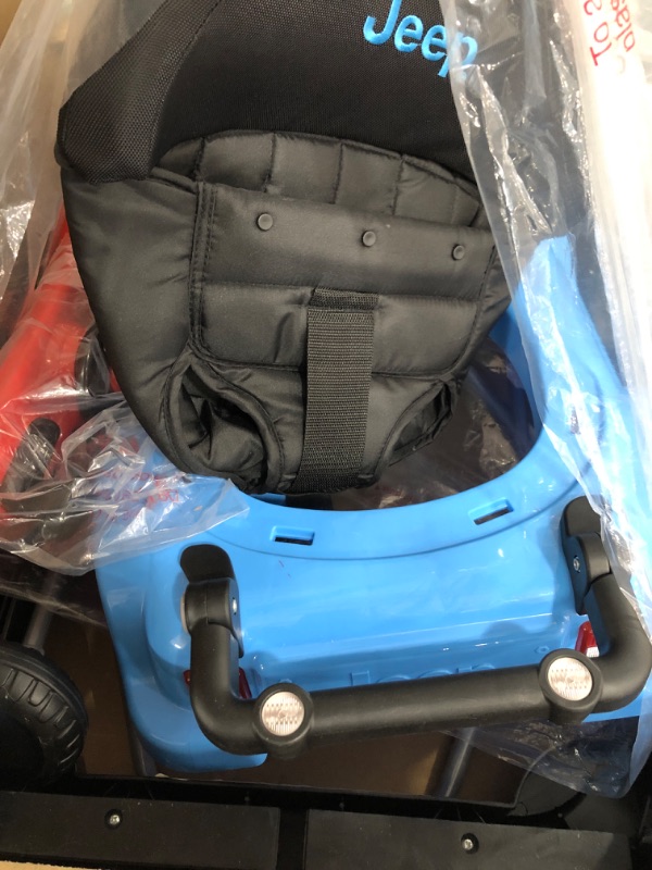 Photo 3 of Delta Children Jeep Classic Wrangler 3-in-1 Grow with Me Walker, Blue
