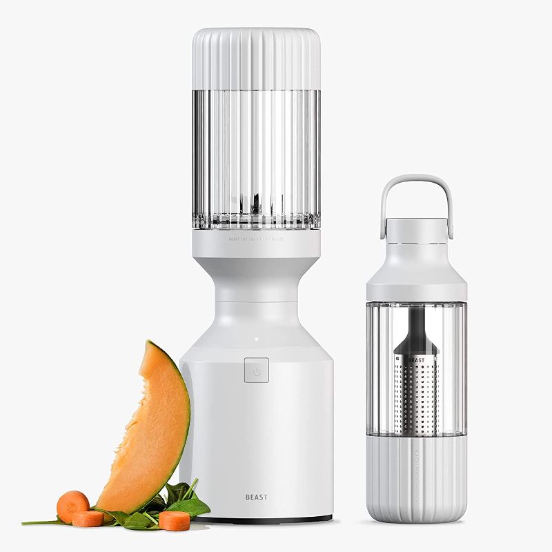 Photo 1 of ***parts only***
Beast Blender + Hydration System | Blend Smoothies and Shakes, Infuse Water, Kitchen Countertop Design, 1000W (Cloud White)
