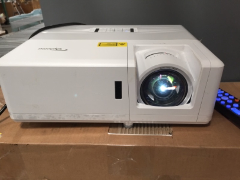 Photo 5 of ***LIKE NEW*** Optoma GT1090HDR Short Throw Laser Home Theater Projector | 4K HDR Input | Lamp-Free Reliable Operation 30,000 hours | Bright 4,200 lumens for Day and Night | Short Throw
