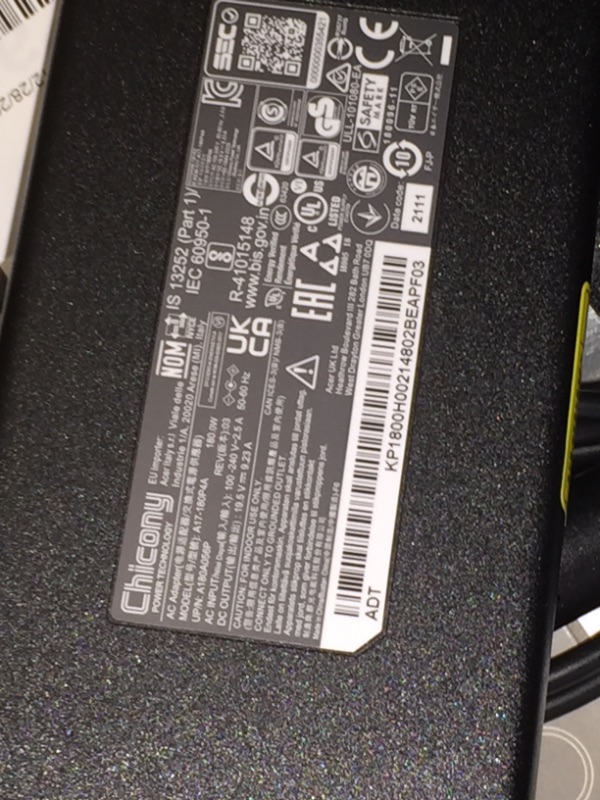 Photo 4 of ** LIKE NEW***
Acer Nitro 5 AN515-55-53E5 Gaming Laptop | Intel Core i5-10300H | NVIDIA GeForce RTX 3050 Laptop GPU | 15.6" FHD 144Hz IPS Display | 8GB DDR4 | 256GB NVMe SSD | Intel Wi-Fi 6 | Backlit Keyboard
