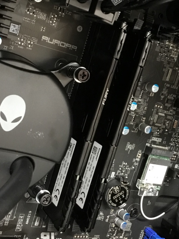 Photo 13 of Alienware Aurora R14 Liquid Cooled Gaming Desktop - AMD Ryzen 9 5900, 16GB 3466MHz RAM, 1TB SDD + 2TB HDD, NVIDIA GeForce RTX 3070 8GB GDDR6X Graphics, VR Ready, USB-C, Windows 11