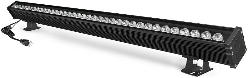 Photo 1 of JSN&PC LED Wall Washer Light 36W IP65 Waterproof Black Housing Outdoor Light for Advertising Boards, Billboard,Building Commercial Lighting (White 5000-5500K)
