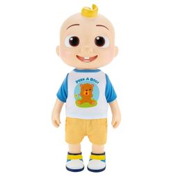 Photo 1 of 4 pack - CoComelon Deluxe Interactive JJ Doll Plush

