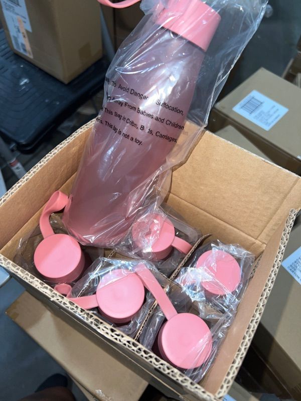 Photo 1 of 6 PACK - 20oz Plastic Water Bottle - Room Essentials™

