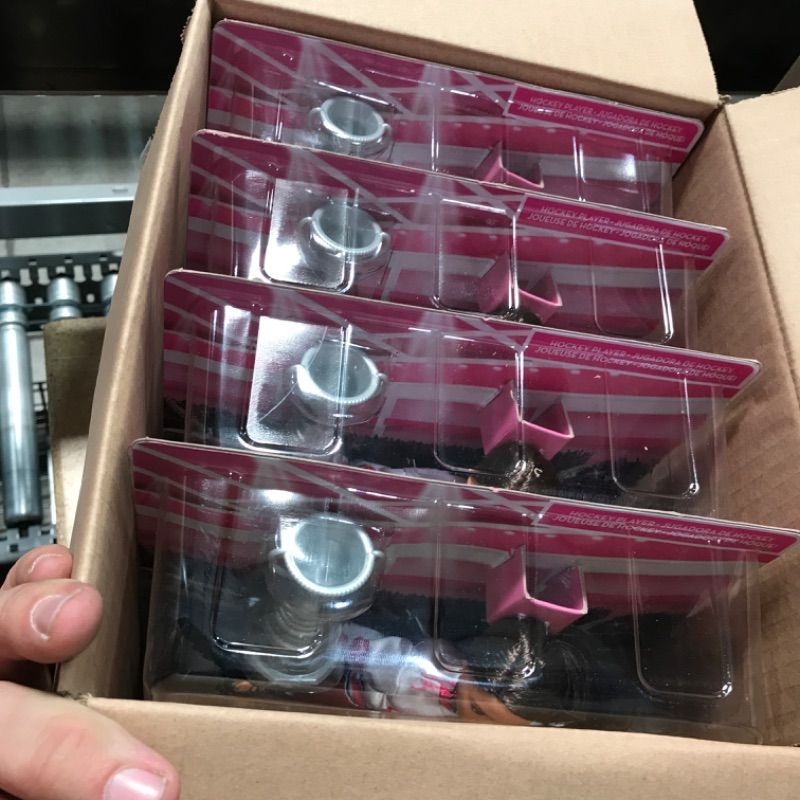 Photo 1 of case of 4 items 
Barbie Hockey Player Doll (x4)
