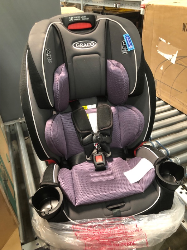 Photo 2 of Graco SlimFit 3 in 1 Car Seat, Slim & Comfy Design Saves Space in Your Back Seat, Annabelle
