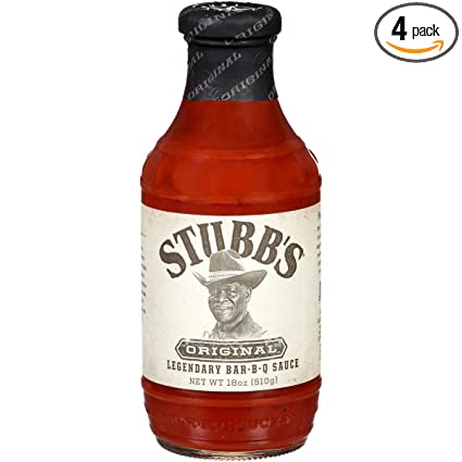 Photo 1 of *EXPIRES Aug 2022, NON REFUNDABLE* 
Stubb's Original BBQ Sauce, 18 oz (Pack of 4)
