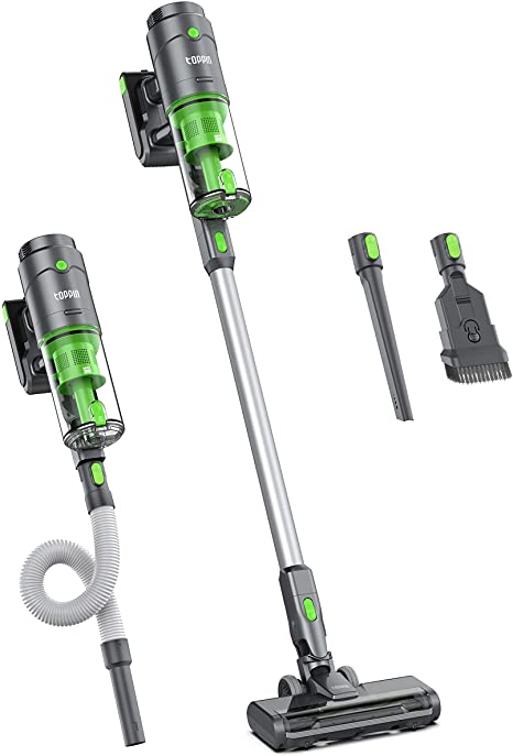 Photo 1 of **PARTS ONLY**
TOPPIN Cordless Stick Vacuum Cleaner - Perfect for Deep Clean Pet Hair, 24kPa Strong Suction, 40min Runtime, 8 in 1 Cordless Handheld Vacuum with Detachable Battery, 350W Brushless Motor
