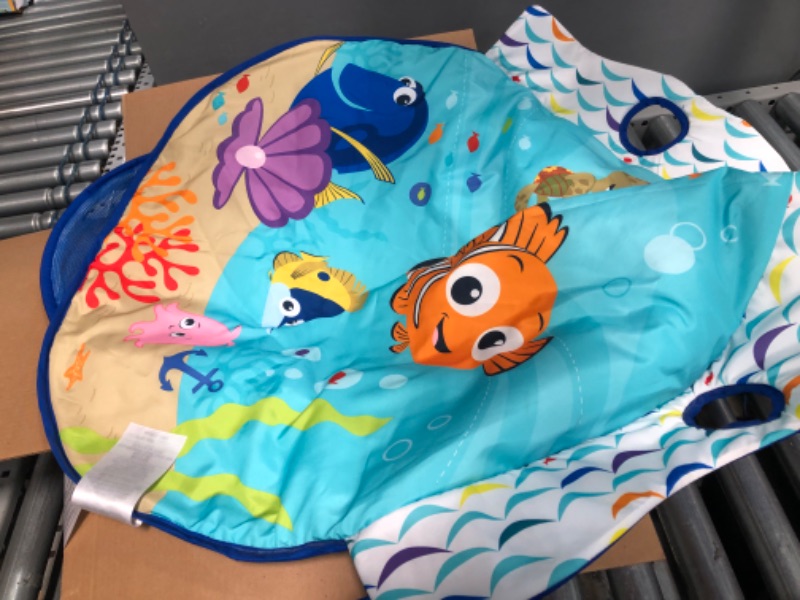 Photo 2 of Bright Starts Disney Baby Finding Nemo Mr. Ray Ocean Lights & Music Gym, Ages Newborn +
