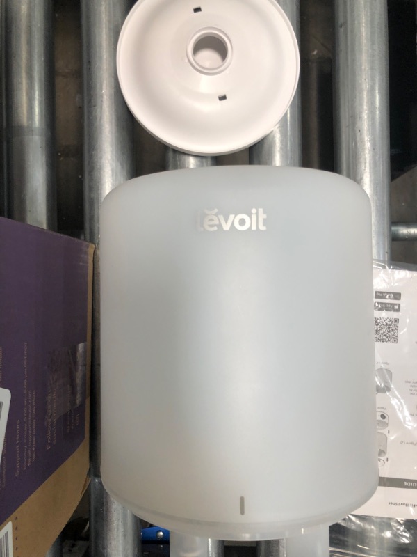 Photo 2 of LEVOIT Smart Cool Mist Humidifiers for Bedroom, Top Fill Essential Oil Diffuser for Baby Nursery and Plants, Auto Mode, Remote Control, Super Quiet, 3L, White
