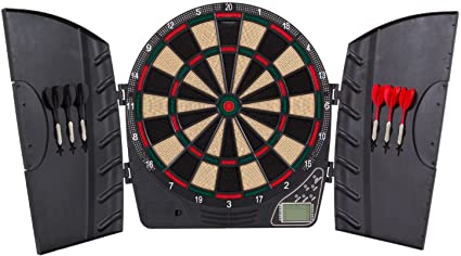 Photo 1 of Arachnid Reactor Electronic Dartboard and Cabinet with LCD display, Cricket Scoring Displays, 8-Player Scoring
