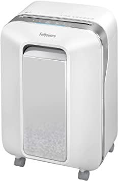 Photo 1 of Fellowes LX20M Powershred Micro Cut 12 Sheet Paper Shredder (White)
