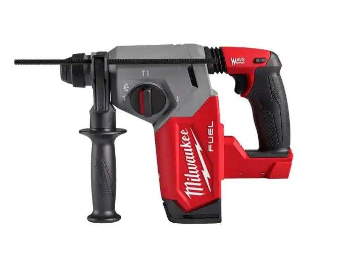 Photo 1 of Milwaukee
M18 FUEL 18V Lithium-Ion Brushless 1 in. Cordless SDS-Plus Rotary Hammer Kit with Two 6.0 Ah Batteries, Hard Case
(MISSING BATTERIES)