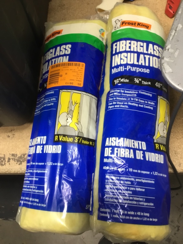 Photo 2 of 
3/4 in. x 16 in. x 48 in. Multi-Purpose Fiberglass Insulation - 2 PACK