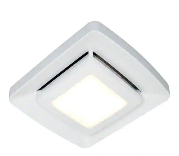 Photo 1 of 
Broan-NuTone
Quick Installation Bathroom Exhaust Fan Grille Cover with LED